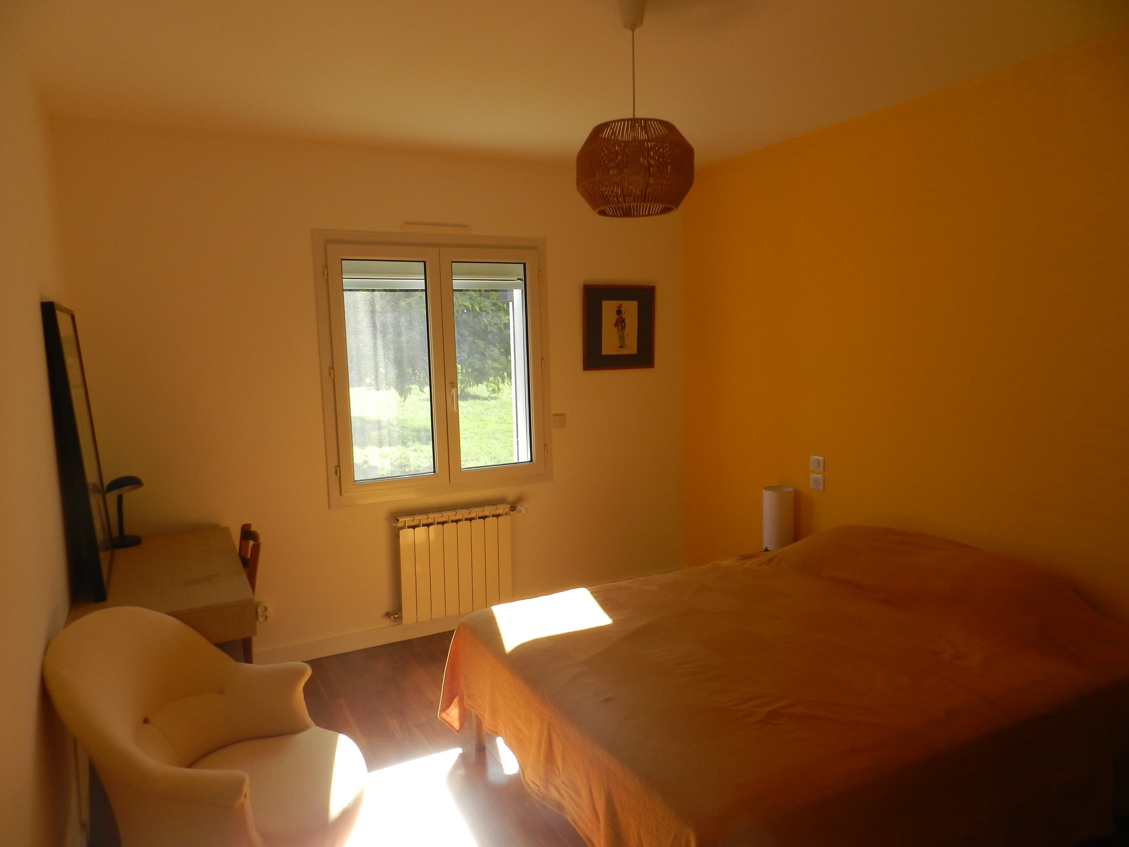 Chambre jaune de la maison principale